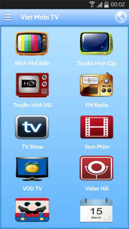 Viet Mobi TV: Xem truyền hình trực tuyến trên "dế yêu"