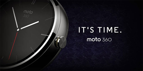Moto 360 - đồng hồ thông minh đầu tiên của Motorola