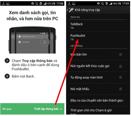 Thủ thuật giúp nhận tin nhắn, cuộc gọi trên smartphone từ máy tính