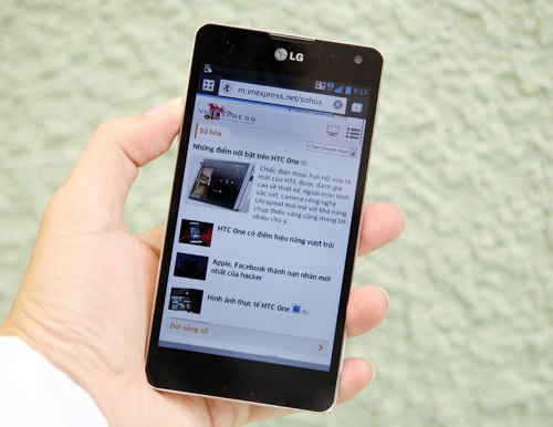 Đánh giá LG Optimus G - smartphone lõi tứ giá tốt