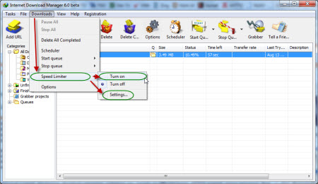 Tải dữ liệu với Internet Download Manager Beta 6.0