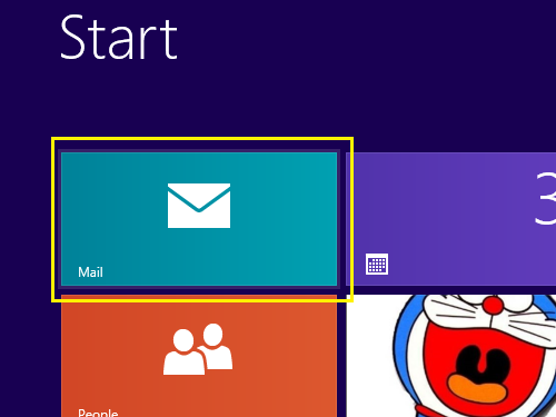 Gom nhiều tài khoản mail trên Windows 8