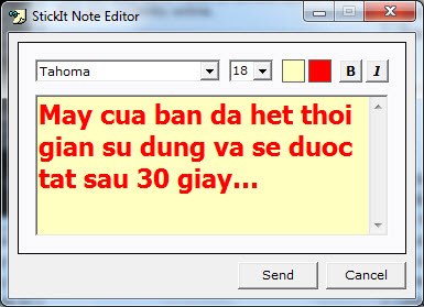 Chat giữa các máy trong mạng LAN