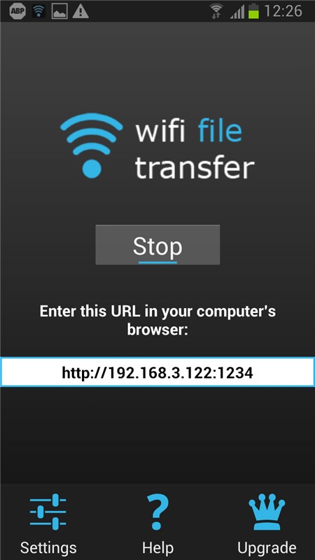 WiFi File Transfer