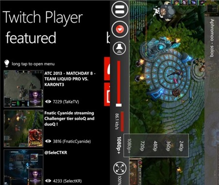 Twitch Player – Xem trực tuyến các giải đấu game