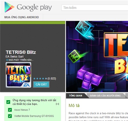 Tải ứng dụng Google Play từ xa