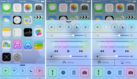 Cùng trải nghiệm iOS 7 Beta: Control Center - bảng điều khiển nhanh