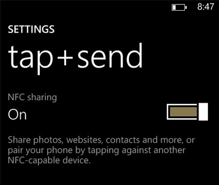 NFC trên các dòng Nokia Lumia: Chạm để chia sẻ dữ liệu