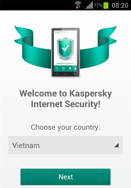 Kaspersky Internet Security cho Android