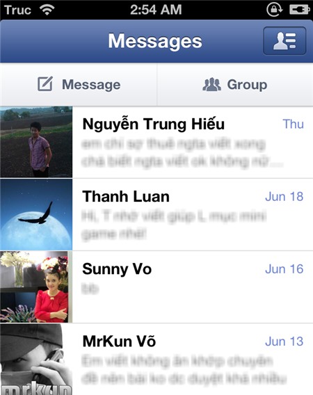 Ứng dụng Facebook Messenger