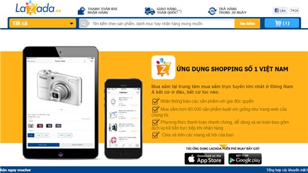 Lazada ra mắt ứng dụng shopping trên iPhone, iPad