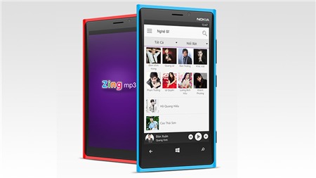 Trải nghiệm Zing Mp3 mới trên Windows Phone