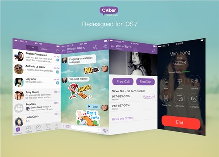 Viber cập nhật phiên bản mới cho iPhone