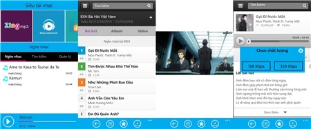 Tải nhạc từ 6 trang web phổ biến bằng điện thoại Windows Phone