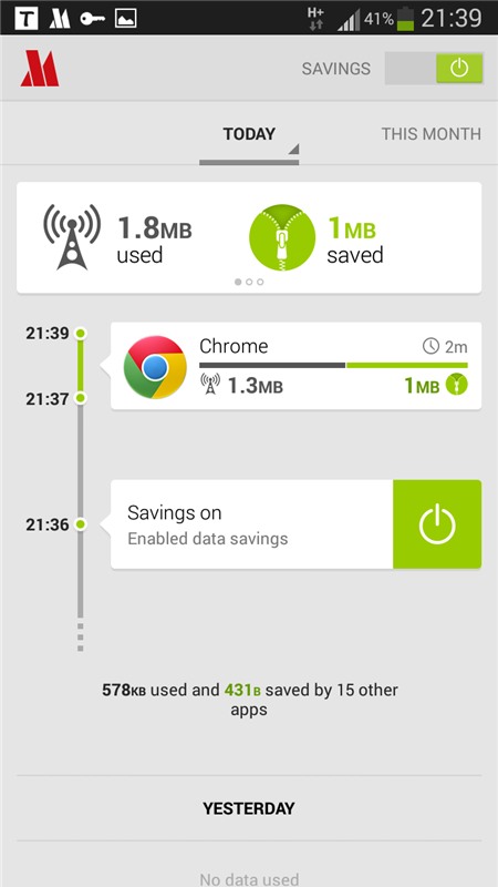Opera Max: Tiết kiệm đến 50% cước 3G