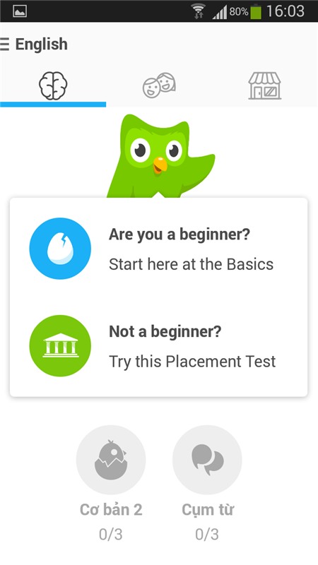Duolingo: Học nhiều ngoại ngữ trên di động