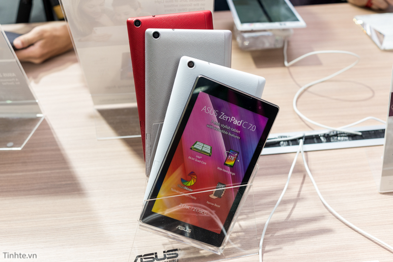 [Computex 2015] Trên tay ASUS ZenPad 7.0 - 8.0 - 10 và ZenPad C giá rẻ