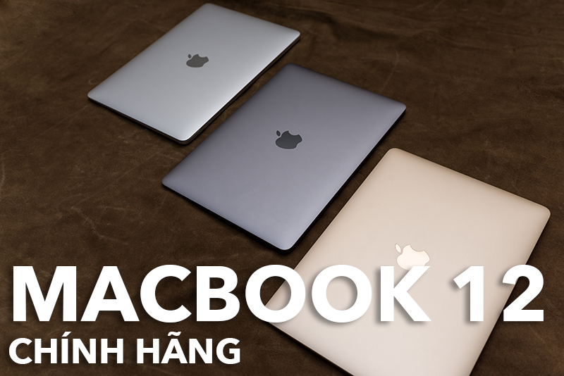 Hình ảnh MacBook 12 chính hãng: đủ 3 màu, Grey rất đẹp