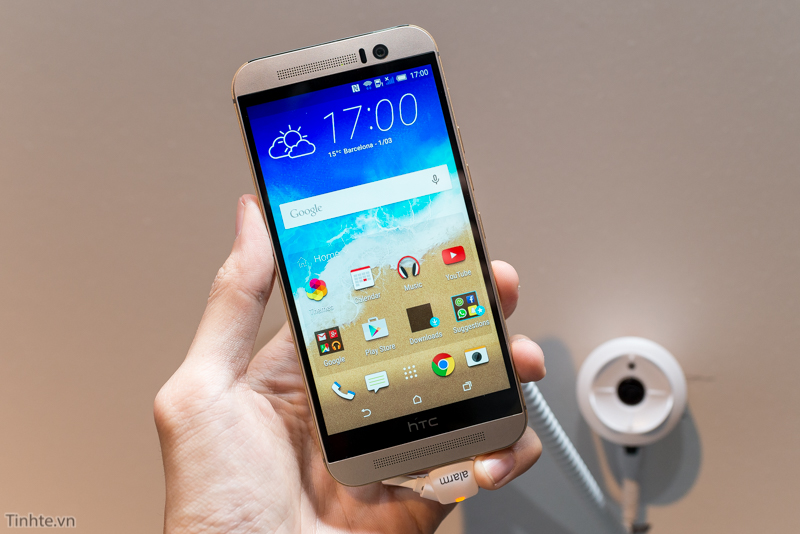 [MWC 2015] Trên tay HTC One M9: Máy đẹp, cấu hình tốt, phần mềm ngon