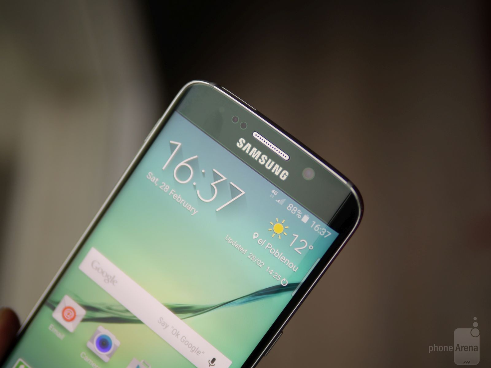 Rò rỉ hình ảnh Samsung Galaxy S6 Edge            