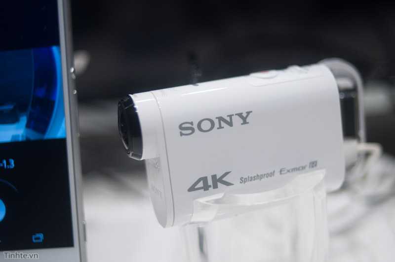 [CES 2015] Trên tay Sony Action Cam có thể quay phim 4k