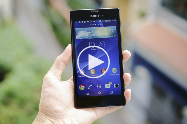 Trên tay Sony Xperia T3: thiết kế viền thép, mỏng, nhẹ, màn hình tốt