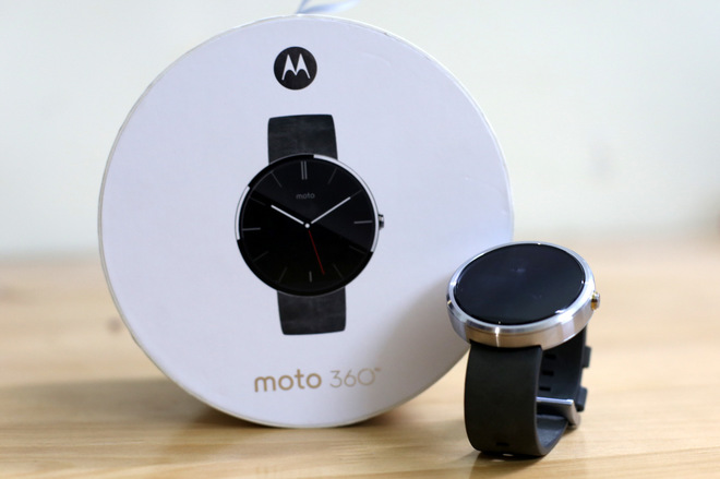 Đồng hồ thông minh Moto 360 về Việt Nam