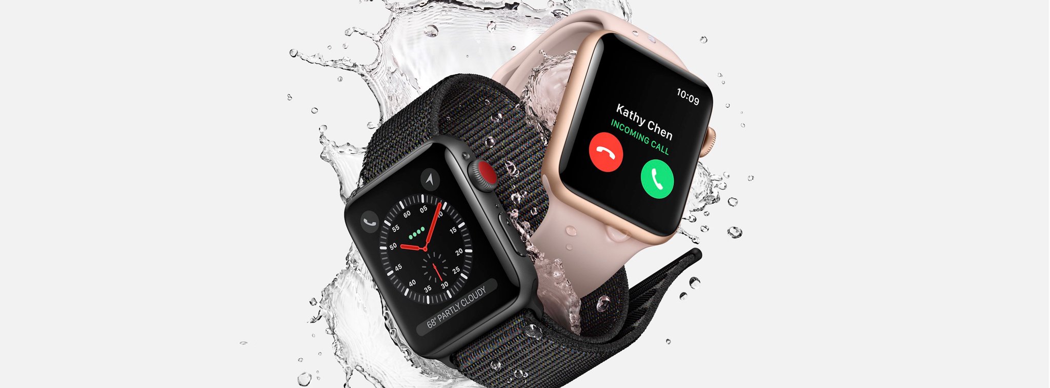 Apple Watch Series 3: Hỗ trợ LTE, chip W2, vi xử lý lõi kép mạnh hơn 70%,