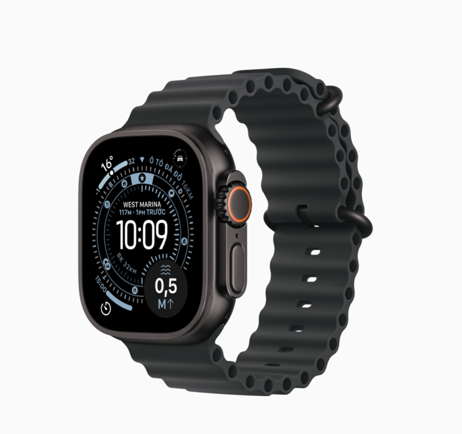 Apple Watch Ultra 3 - GPS + Cellular, 49mm - Viền Titan Dây Ocean