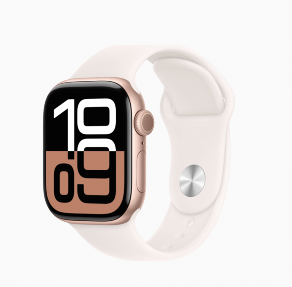 Đồng hồ thông minh Apple Watch Series 10 - GPS, 42mm - Vỏ Nhôm Dây Cao Su - Chính hãng