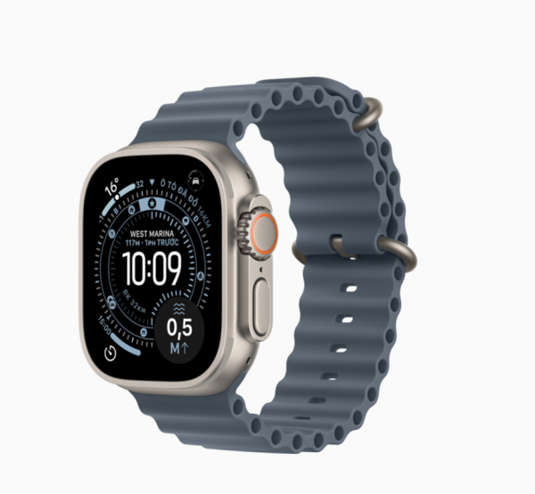 Apple Watch Ultra 3 - GPS + Cellular, 49mm - Viền Titan Dây Ocean